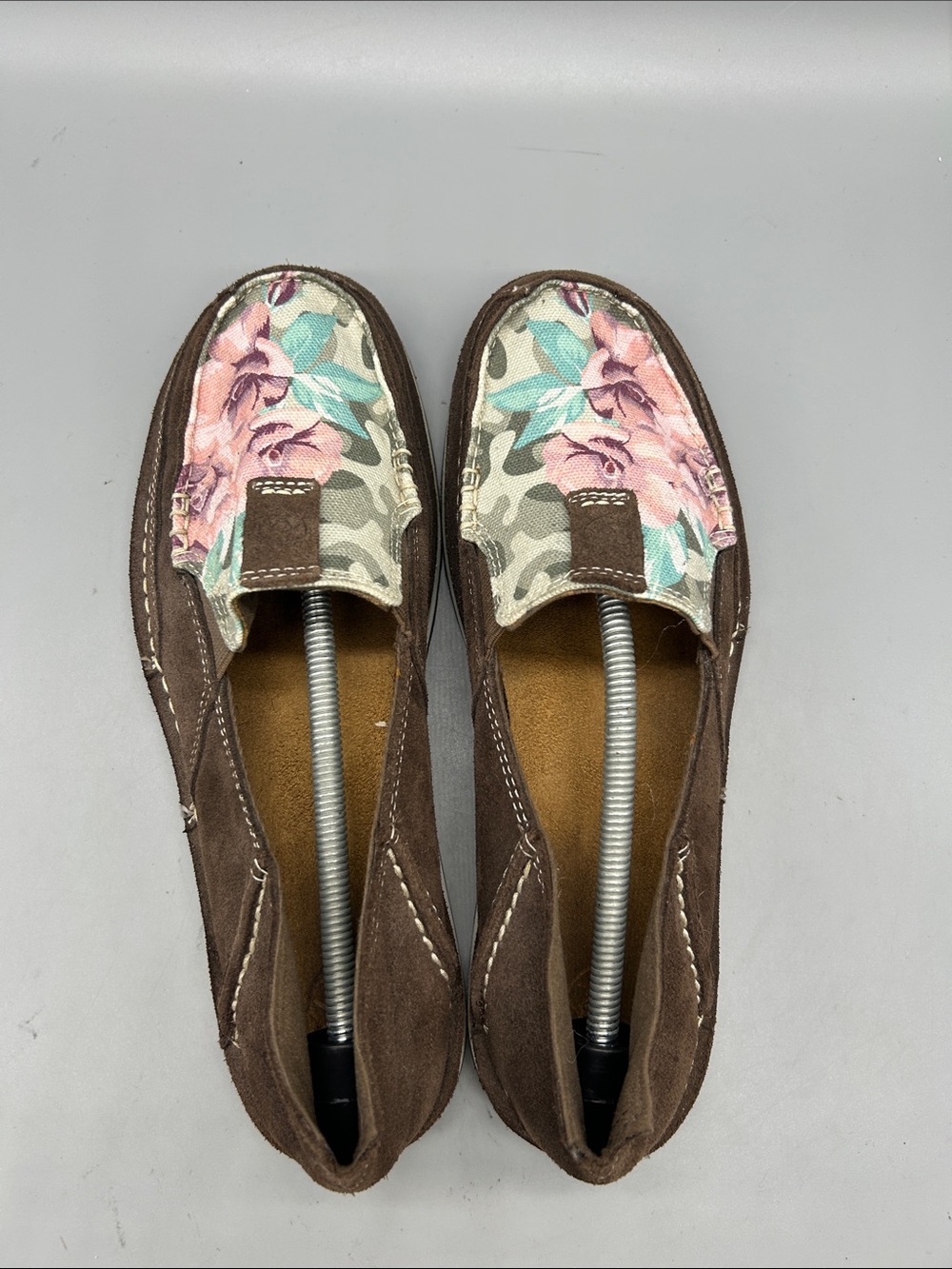 Women's Ariat floral cruisers leather size 9.5 - Picture 5 of 7